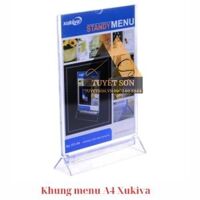 Khung menu A4 Xukiva