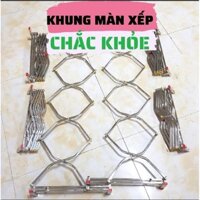 Khung mùng xếp gọn inox loại 1 giá buôn