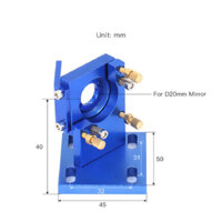 Khung nhôm giữ gương kính phản quang số 1 máy laser co2