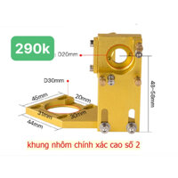 Khung nhôm giữ gương kính phản quang số 2 máy laser co2