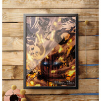 Khung Poster treo tường Anime Attack on Titan - Poster RT Store