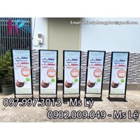 Khung quảng cáo ngoài trời/ Khung sắt quảng cáo/ Standee quảng cáo