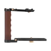 Khung rig cầm tay đa năng NICEFOTO E1 cho máy ảnh/ điện thoại để gắn đèn led và micro rời