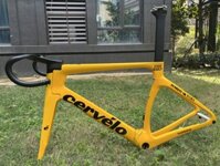 Khung road carbon Cervelo S5 phanh đĩa sử dụng BB ép 46mm 1 bằng 1 lồi 1cm