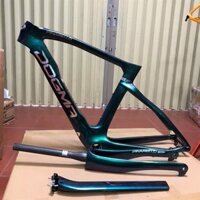 Khung road carbon Pina F14 phanh đĩa