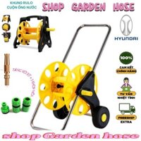 Khung rulo cuộn ống nước YuanYiba cuộn 10 mét đến 60 mét ống phi 16mm đến 18mm đường kính ngoài