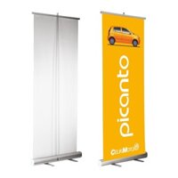 Khung Standee cuốn banner nhôm loại thường 80x200cm