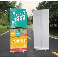 Khung standee cuốn banner nhôm treo banner 80x200cm loại thường