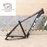 Khung Sườn xe đạp MTB bằng nhôm cao cấp, Sườn xe đạp địa hình bánh 26-27,5inch