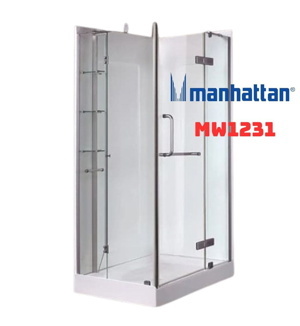 Phòng tắm đứng vuông Manhattan MW1231