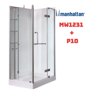 Phòng tắm đứng vuông Manhattan MW1231