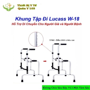 Khung tập đi có phanh Lucass W18