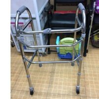 khung tập đi người già, người bị chấn thương. gậy inox.