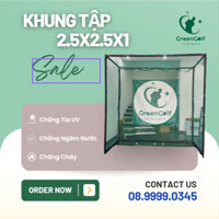 Khung Tập Golf 2.5x2.5x1 - KG251 - Sản Phẩm Sân Golf Mini Được Bán Chạy Nhất Của GreenGolf