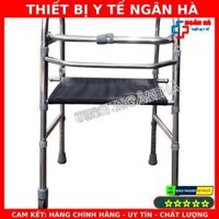 Khung Tập Inox Có Ghế Ngồi Bằng Da Gấp Gọn