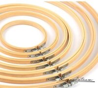 Khung thêu gỗ thông - 10cm