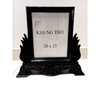khung thờ nhựa chân đế hoa sen 20x25 có 2 màu