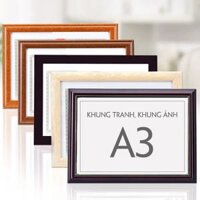Khung tranh A3 nhựa Composite