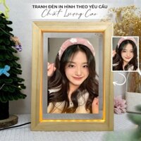 Khung tranh đèn led 3d khắc ảnh theo yêu cầu - Lưu niệm store