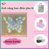 Khung tranh DIY / Khung tranh DIY,KHUNG ẢNH/KHUNG TRANH ĐÍNH ĐÁ PHA LÊ HANDMADE KÈM ĐÈN，Quà Giáng sinh / Năm mới