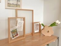 Khung tranh gỗ 01 - size lớn A3 29.7x42cm