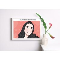 Khung Tranh Vẽ Chipi Theo Yêu Cầu (Inbox để được tư vấn khi đặt hàng)