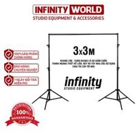 Khung treo phông cỡ lớn 3x3m (Có thể căng backdrop sự kiện) (giá treo phông chữ U)