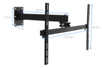 Khung treo Tivi 43-63 inch Xoay Cảnh Phong
