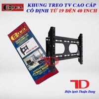 Khung treo TIVI cao cấp cố định từ 19-40 inch Camel CMT40, giá đỡ tivi treo tường KÈM ỐC VÍT