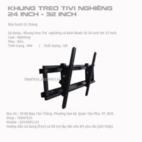 Khung treo Tivi nghiêng 24 inch - 32 inch