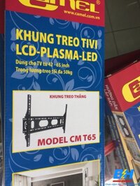 Khung Treo Tivi Thẳng Cố Định 65 inch Siêu Mỏng Camel CMT65