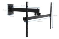 Khung treo Tivi xoay 37-63 Inch Chánh Phát X42