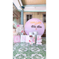 Khung Tròn backdrop trang trí tiệc