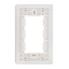 Khung viền mặt lắp đế âm chữ nhật kiểu đứng màu đen Simon 51A H120-12