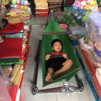 Khung võng xếp cho bé kèm lưới( bé từ 0_7 tuổi)GIAO HỎA TỐC HCM