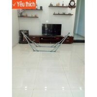 khung võng xếp duy phương sơn phi 32 chưa bao gồm lưới võng