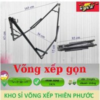 Khung võng xếp em bé thép cao cấp sơn tĩnh điện