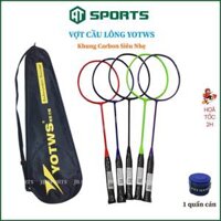 Khung Vợt Cầu Lông Đơn YOTWS - Khung Carbon Chưa Đan Lưới
