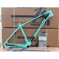 Khung xe đạp carbon 29" Bianchi Nitron Boost chính hãng full box