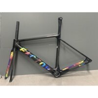 Khung xe đạp carbon F/a/c/t/o/r O/2 bản phanh má, phanh đĩa