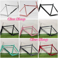 Khung xe đạp Fixed gaer Tsunami Snm100 khung nhôm chính hãng - Hàng có sẵn