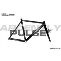 Khung xe đạp fixed gear Ardently Pulse càng carbon tặng kèm chén cổ, khóa cốt yên