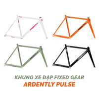 Khung xe đạp Fixed gear Ardently PULSE càng carbon không mối hàn
