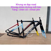 khung xe đạp Road Avand xe đạp thể thao khung nhôm không mối hàn real