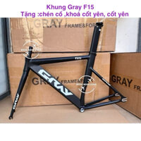 khung xe fixed gear Gray F15 real