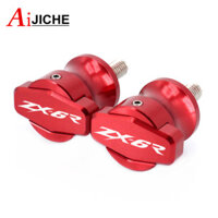 Khung Xe Máy Đứng Vít Thanh Trượt Tay Xoay Ống Trượt Cho NINJA ZX-6R ZX-10R ZX-14R ZX6R ZX10R ZX14R ZX 6R 10R