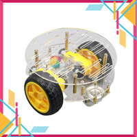 Khung Xe Robot Tròn Đa Hướng 4 Bánh 2 Lớp 2/3 Tầng Tránh Chướng Ngại Vật