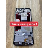 khung xương đỡ màn hình,benzen oppo reno 4-4g zin