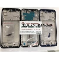 Khung xương liền viền Xiaomi Redmi Note 8 (trắng, xanh, đen - kèm nút)