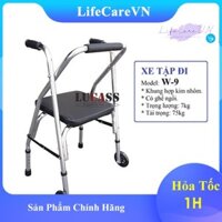 KhungTập Đi 2 Bánh, Có Ghế Ngồi Lucass W-9(W9) (Có Thể Tăng Giảm Chiều Cao)(Tiêu chuẩn Mỹ)